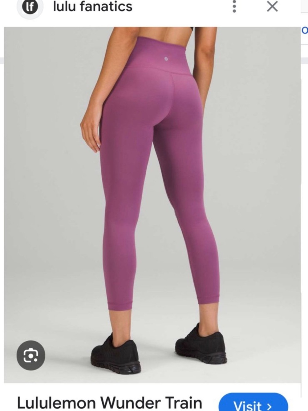 lululemon athletica Mauve/Purple High-Rise Leggings